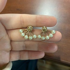 Dior pearl earrings